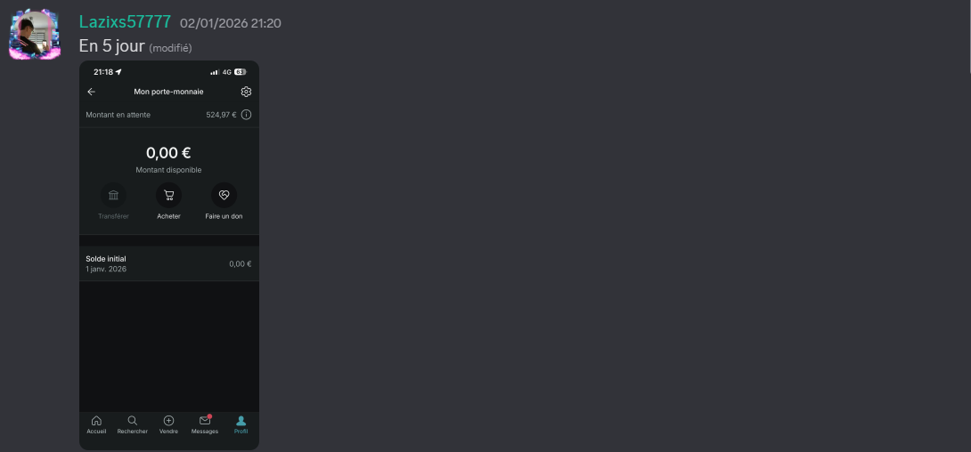 Exemple de résultat 524€